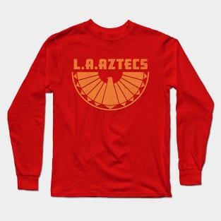 LA Aztecs Distressed and Shadow Long Sleeve T-Shirt